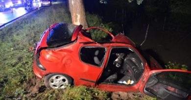 Twist / Schöninghsdorf / Haren: Schwerer Verkehrsunfall mit zwei verletzten Personen Übersicht2Foto: NordNews.de