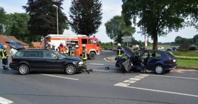 Unfall Dalumer Straße - Foto: NordNews.de Übersicht2