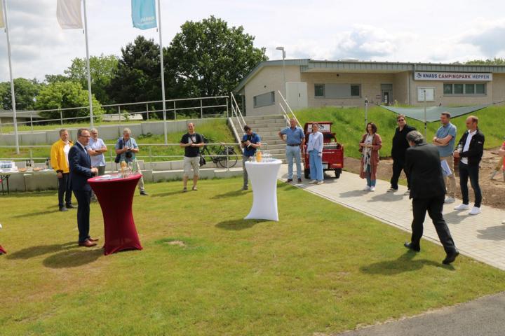 Fünf-Sterne-Campingplatz an der Ems eröffnet - Foto: Stadt Meppen