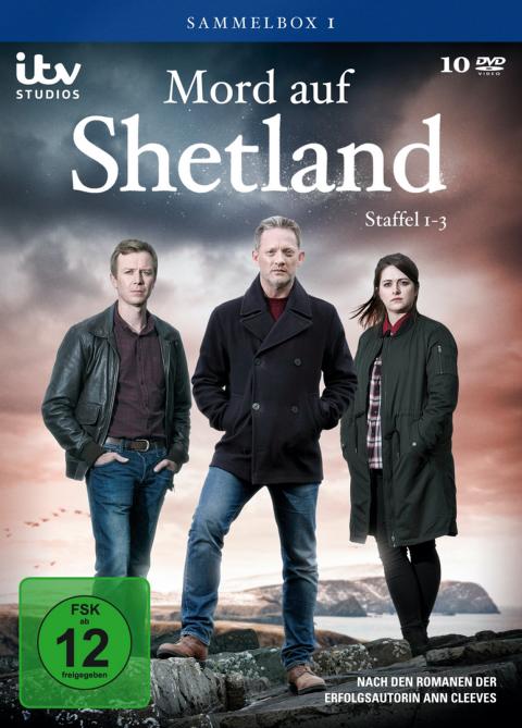 Knifflige Morde auf den Inseln im rauen Nordatlantik MORD AUF SHETLAND – Staffel 1-3 als DVD-Sammelbox