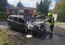 Auto mit Gasantrieb brennt in Rühlerfeld Übersicht4