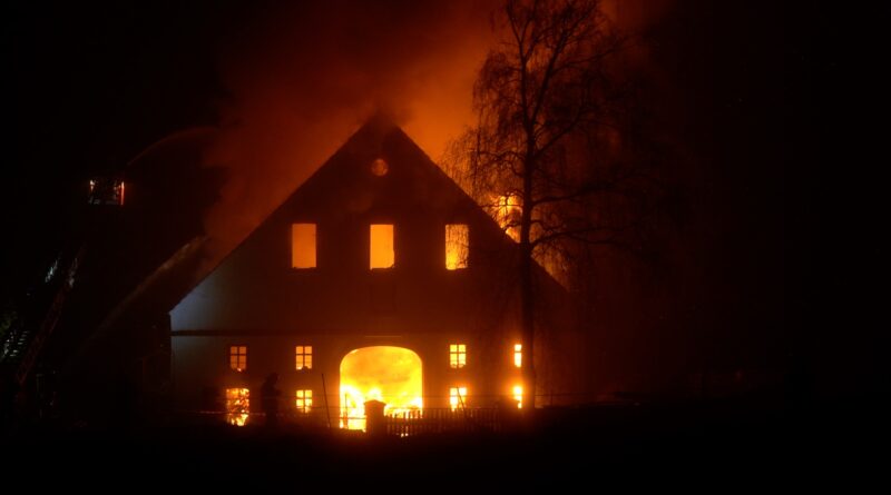 Großbrand auf Bauernhof: Mehrere Tiere sterben