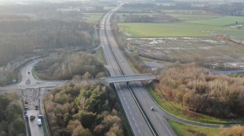 Vollsperrung der Anschlussstelle A30 Nordhorn/Bad Bentheim