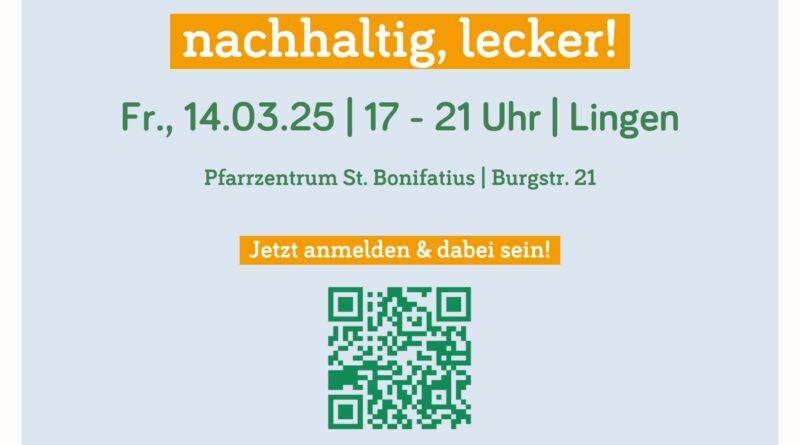 Einladung zur Zukunftswerkstatt: "Emsland is(s)t regional, nachhaltig, lecker – Gemeinsam die Ernährung der Zukunft gestalten"